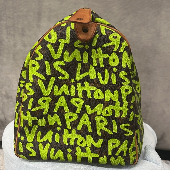 Louis Vuitton X Stephen Sprouse Monogram Graffiti Speedy 30 - Rare - Picture 9 of 13
